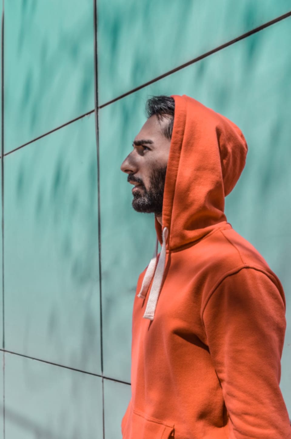 Sweat à capuche Basile — Terre cuite